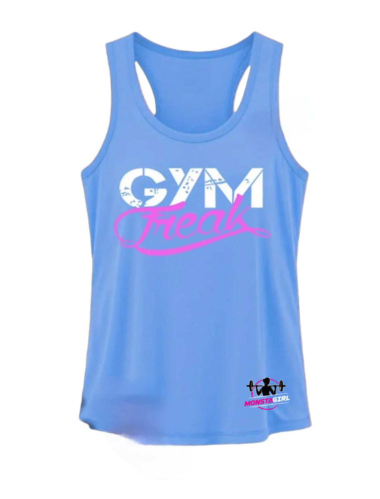 Ladies Vest- Gym Freak Monsta Gymwear