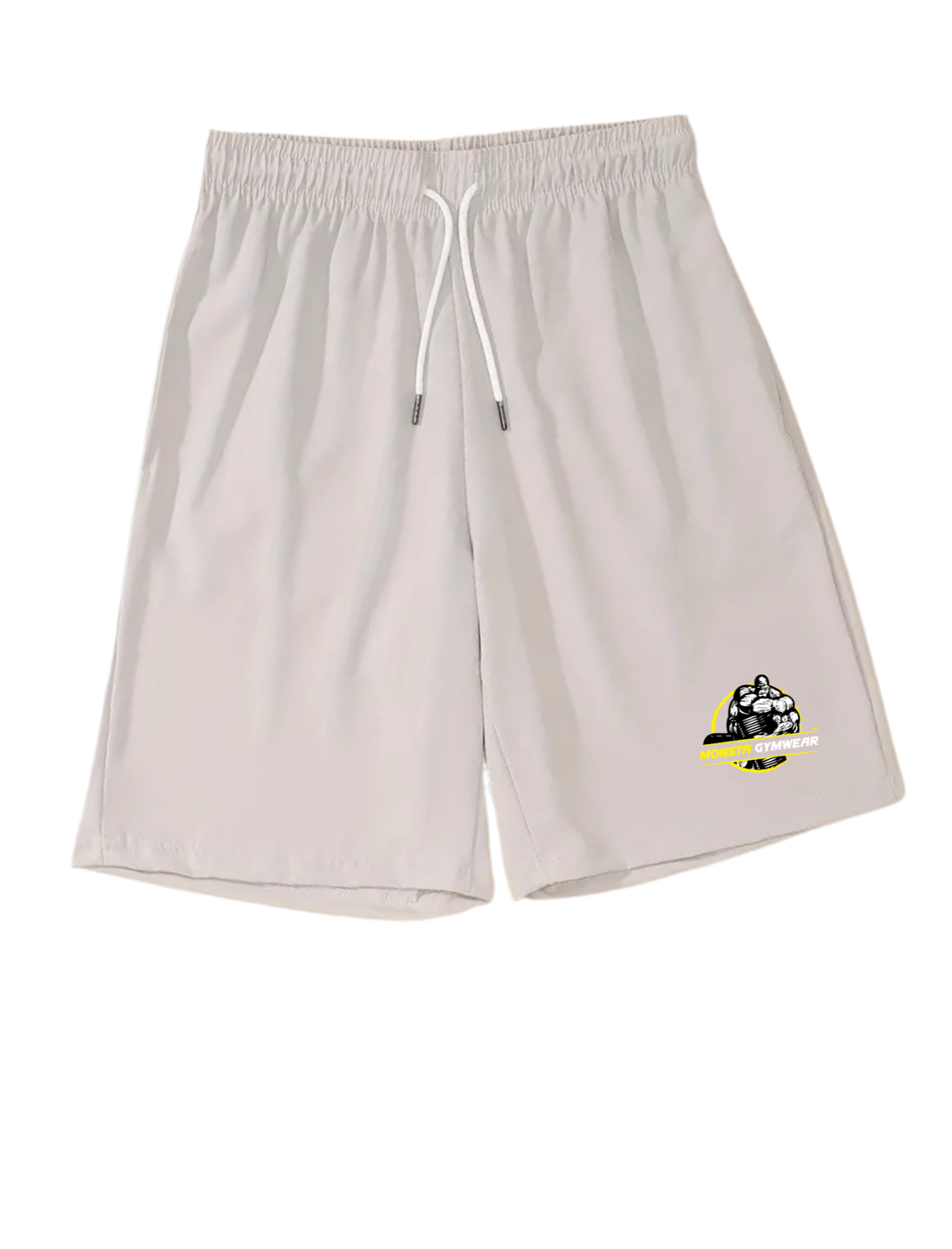 Men's Drawstring Solid Color Loose Shorts Monsta Gymwear
