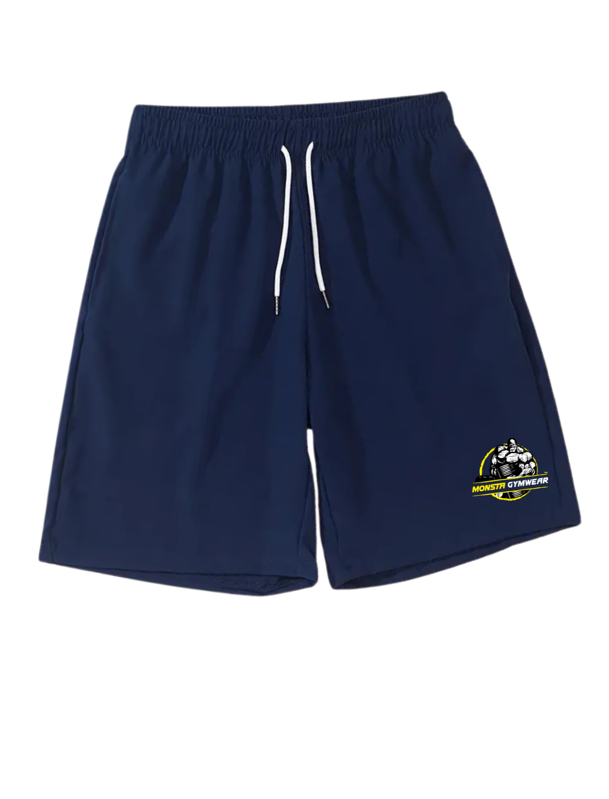 Men's Drawstring Solid Color Loose Shorts Monsta Gymwear