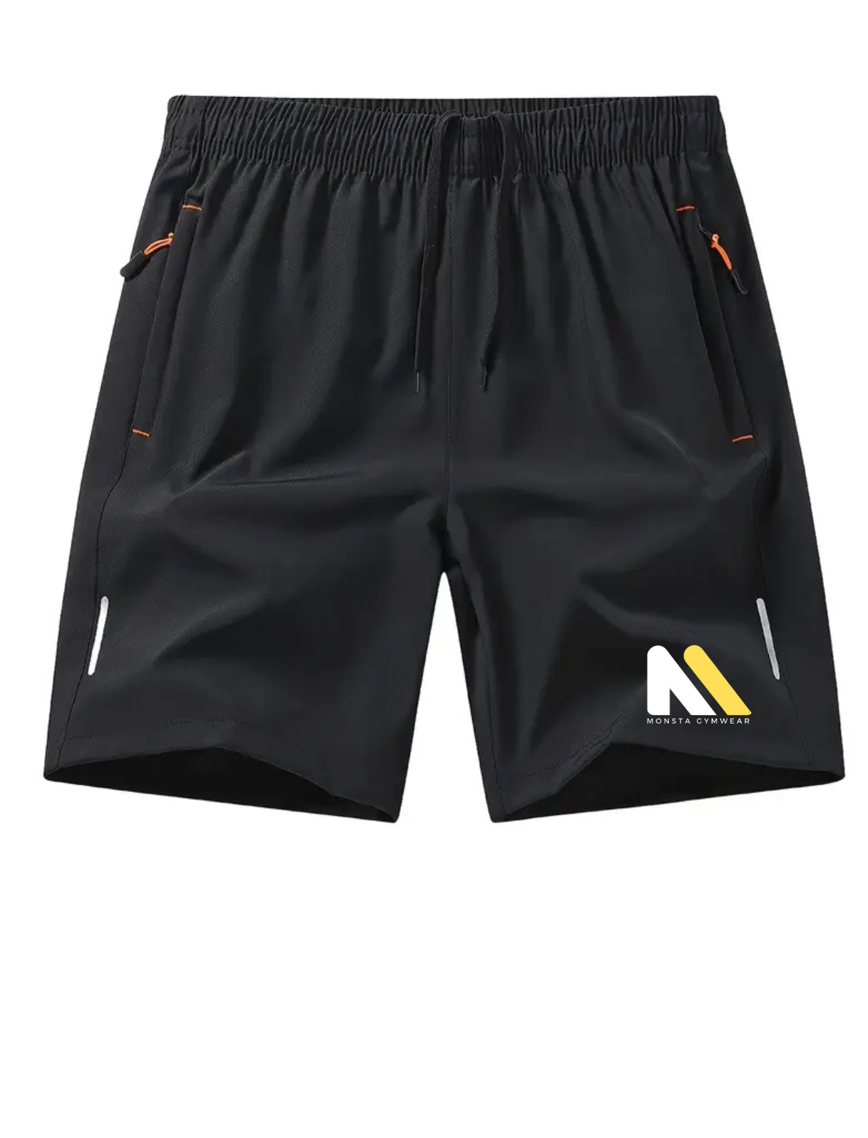 Men'S Quick Drying Drawstring Running Shorts Monsta Gymwear