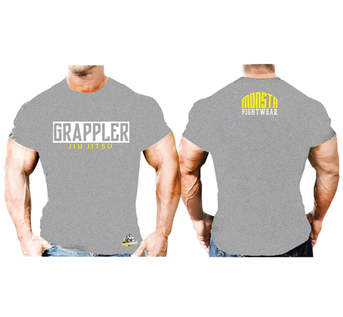 Cotton T-Shirt - Grappler Monsta Gymwear