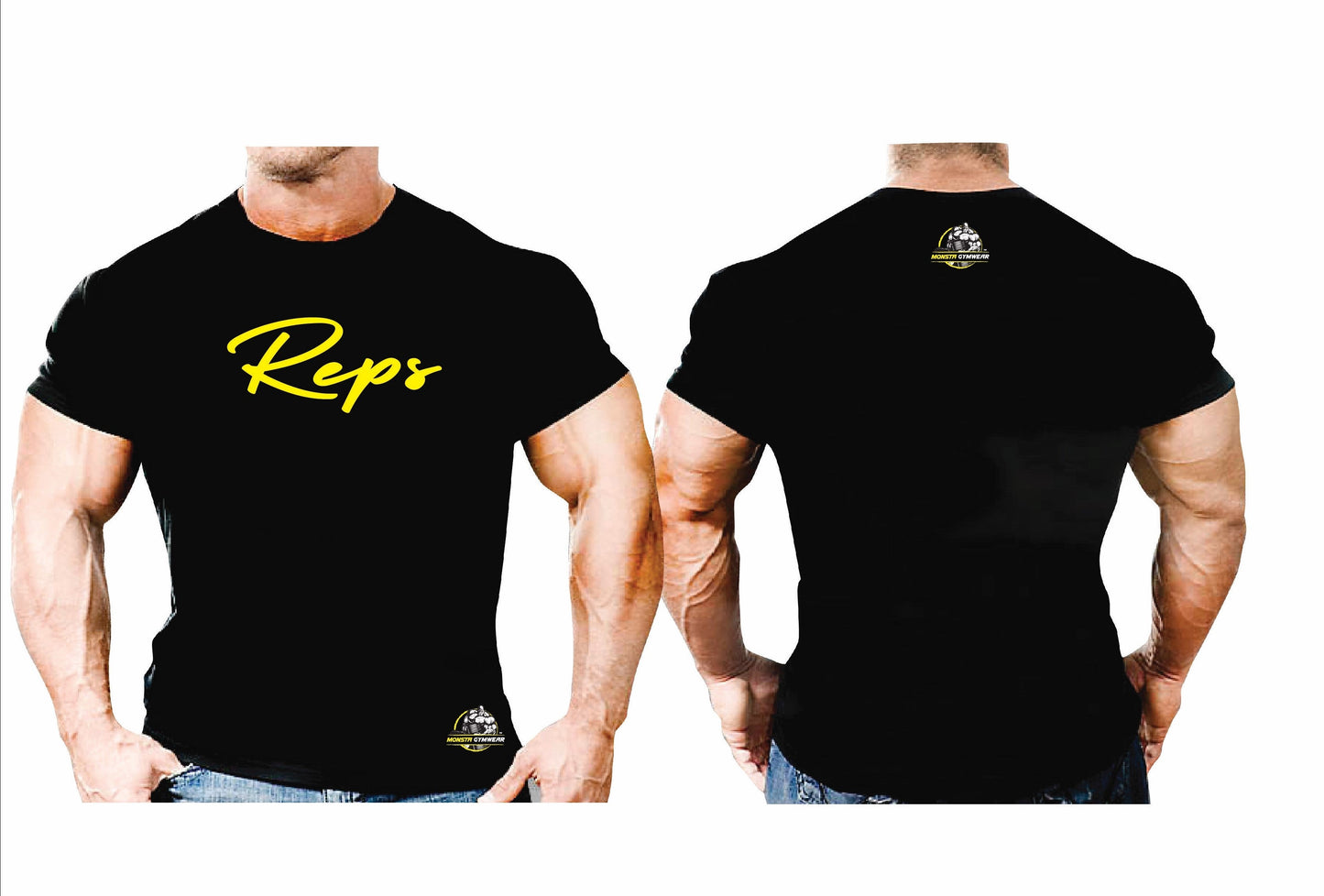 Drifit T-Shirt- Reps Monsta Gymwear