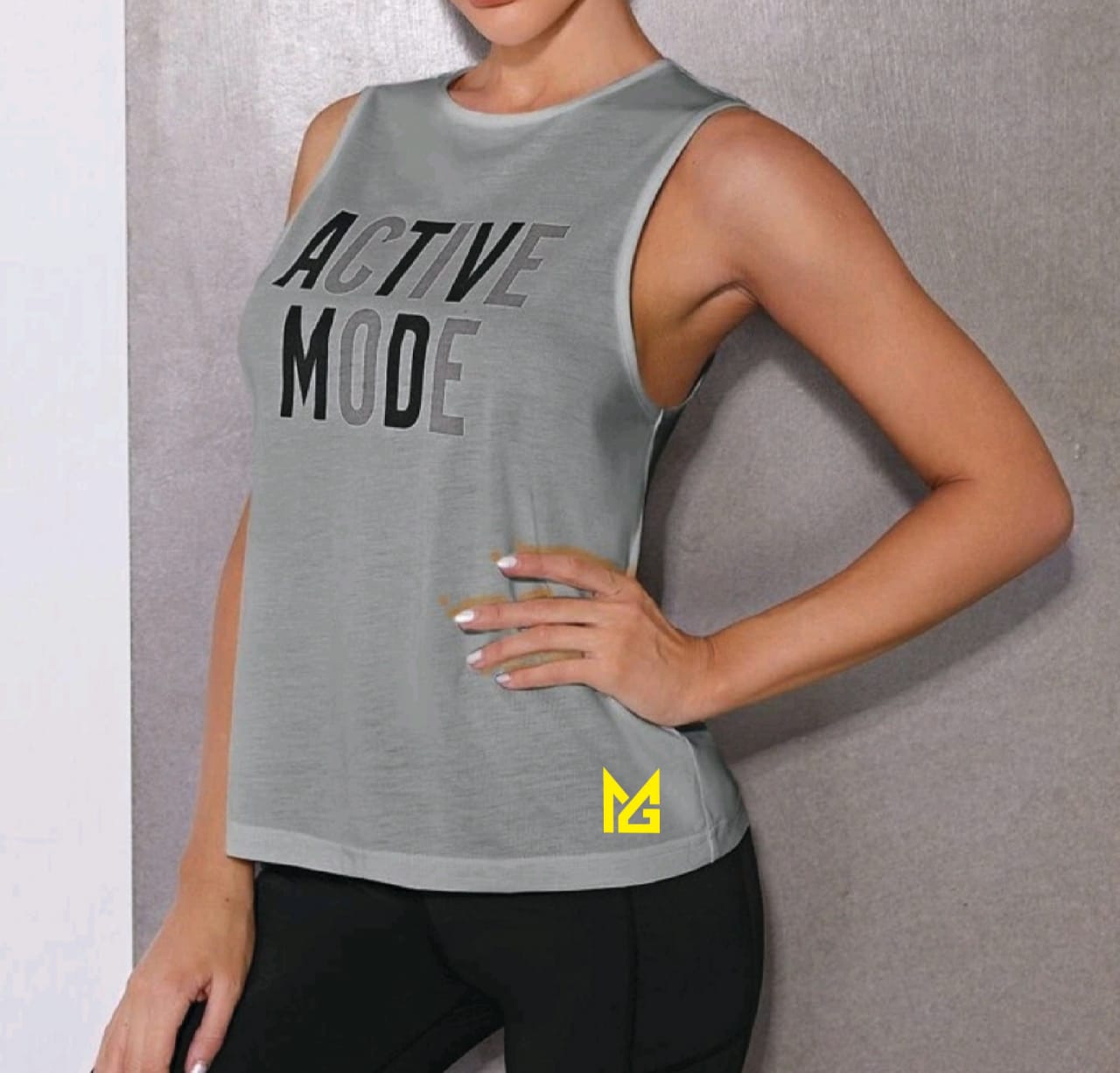 Ladies Vest - Active Mode - Grey My Store