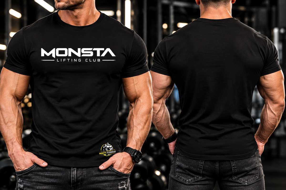 Drifit T-Shirt-Monsta Lifting Club Monsta Gymwear