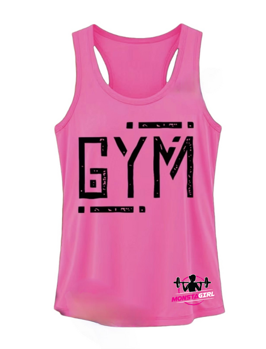 Ladies Vest- Gym Monsta Gymwear