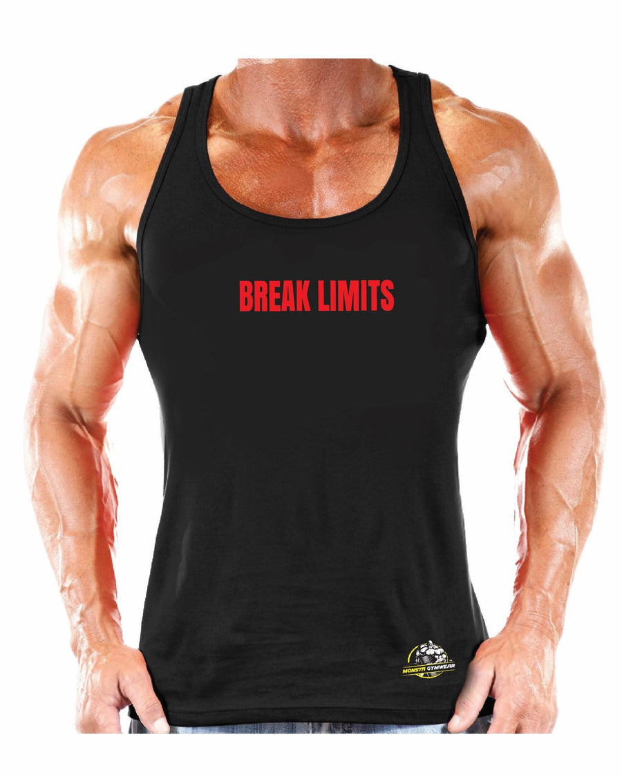 Cotton Vest- Break Limits (Red)
