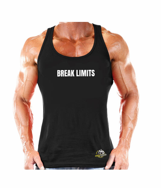 Cotton Vest-Break Limits Monsta Gymwear