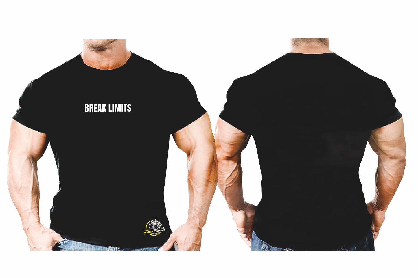Drifit T-Shirt- Break Limits Monsta Gymwear