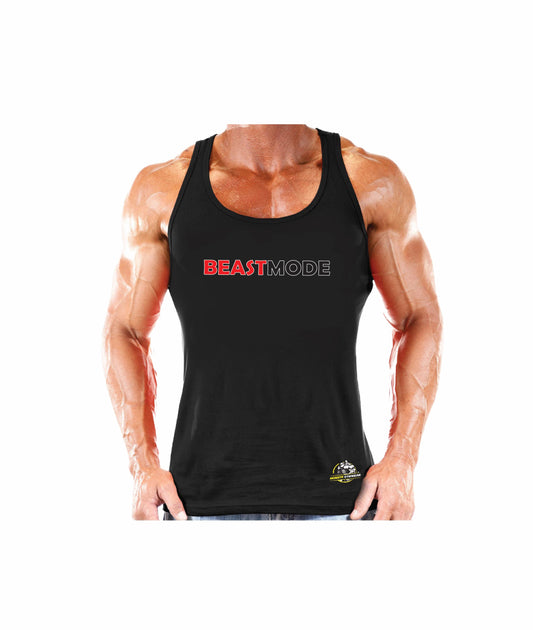 Cotton Vest - Beastmode Monsta Gymwear
