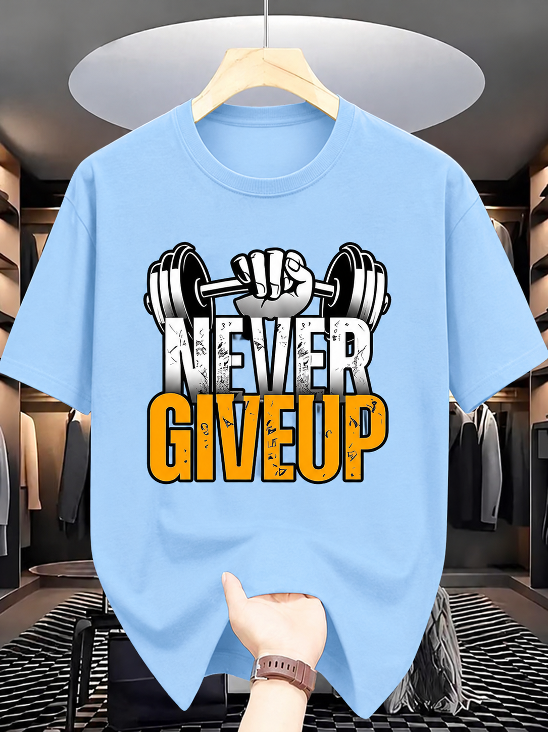 Never Give Up T-Shirt