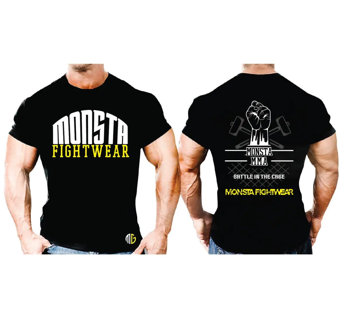 Cotton T-shirt – Monsta Gymwear