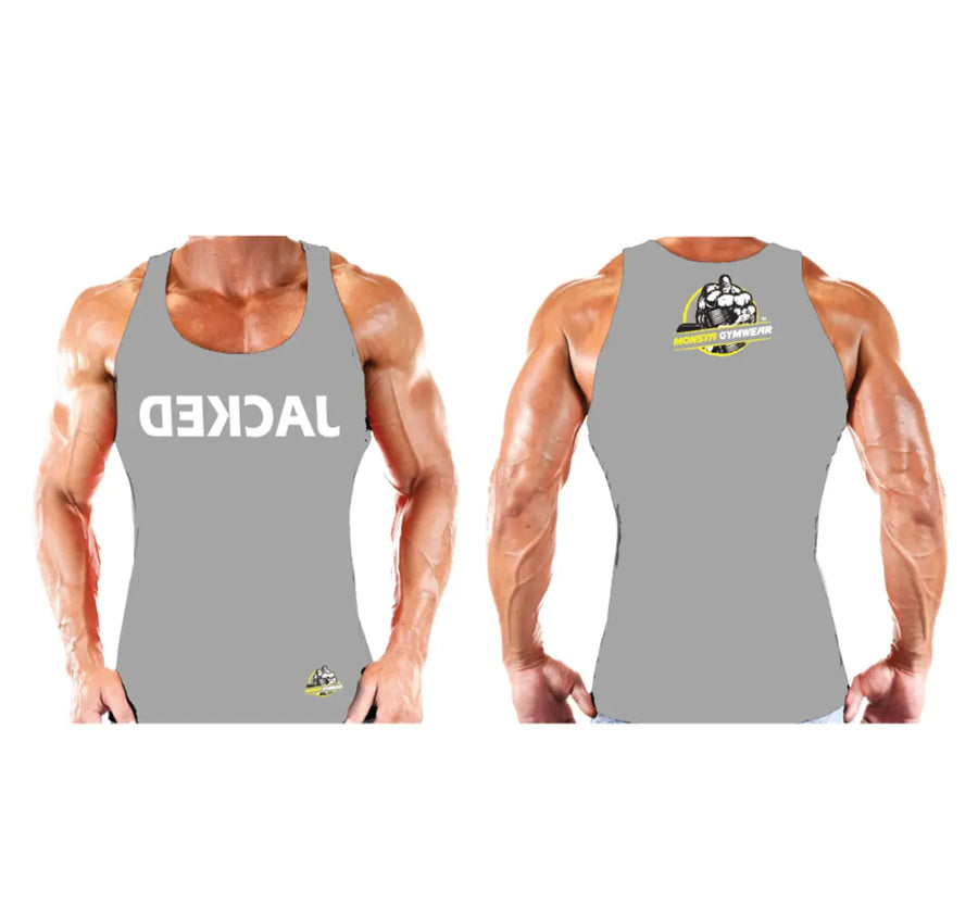Cotton Vest - Jacked Racerback