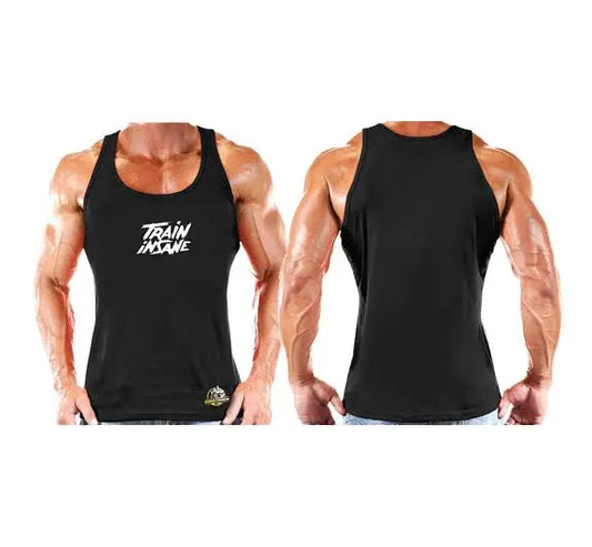 Cotton Vest- Train Insane Monsta Gymwear