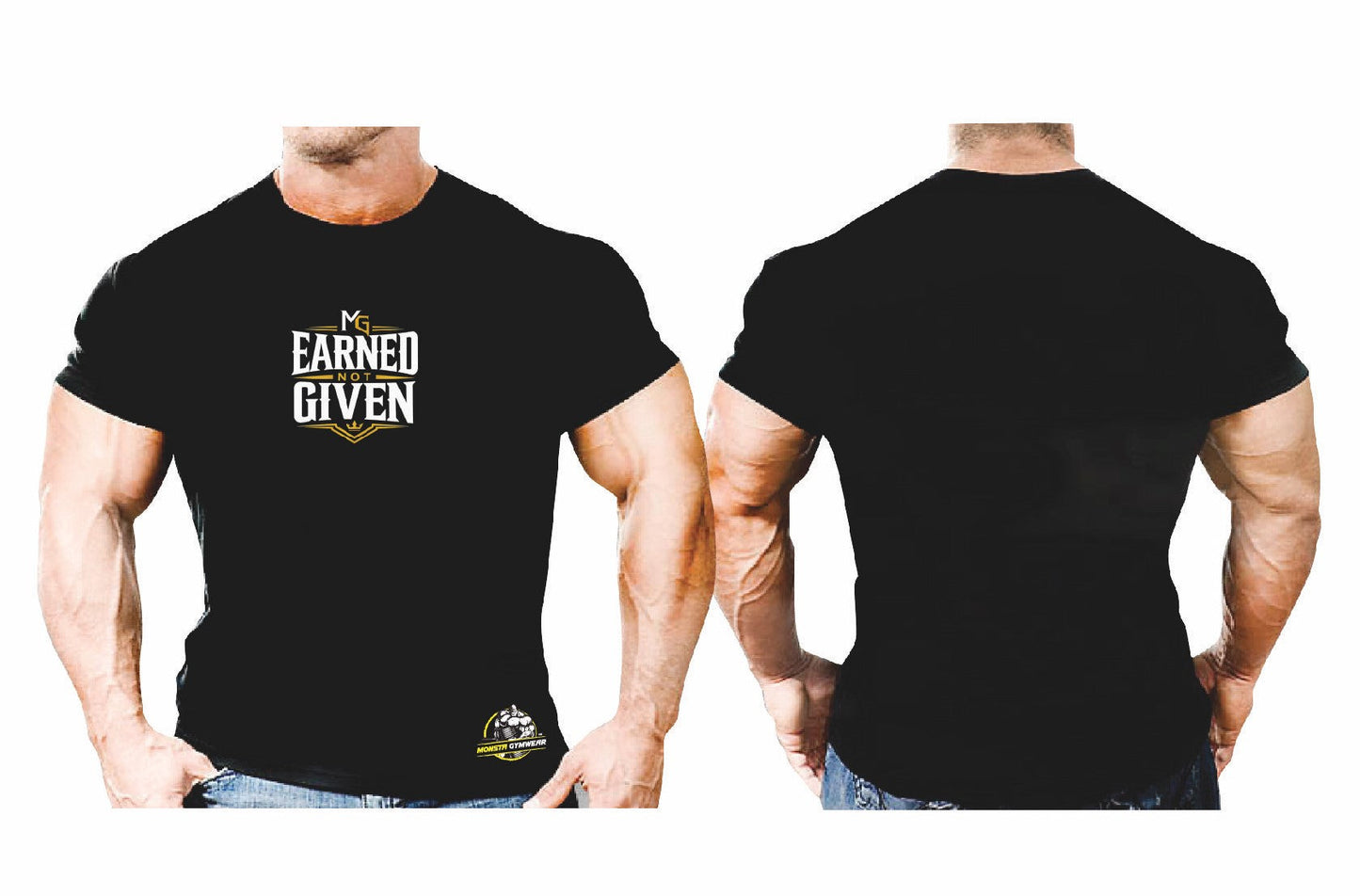 Drifit T-Shirt- Earned Not Given Monsta Gymwear