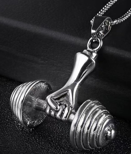 Weight Necklace - Silver Monsta Gymwear