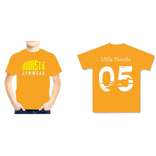Kiddies Cotton T-shirt -Monsta Monsta Gymwear
