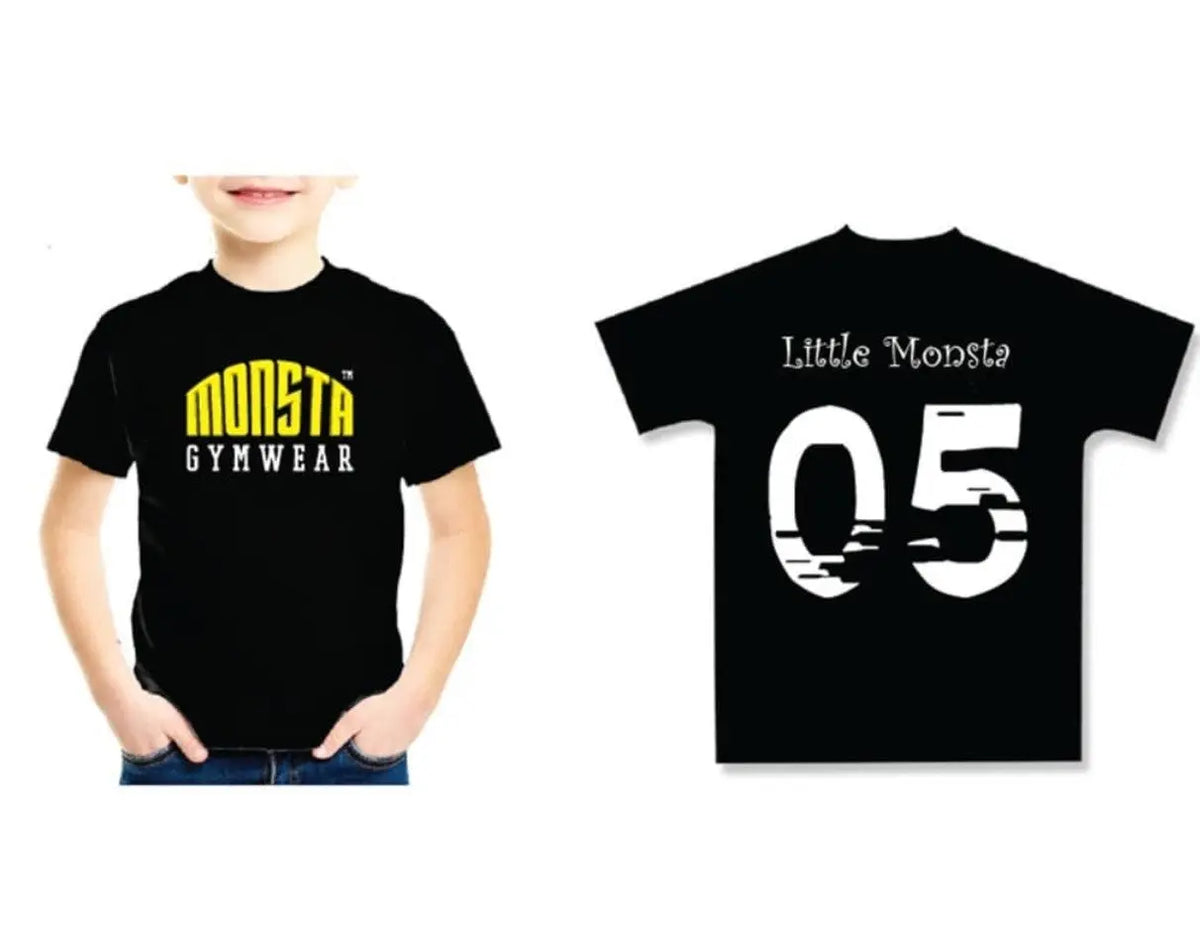 Kids Cotton T-shirt - Monsta