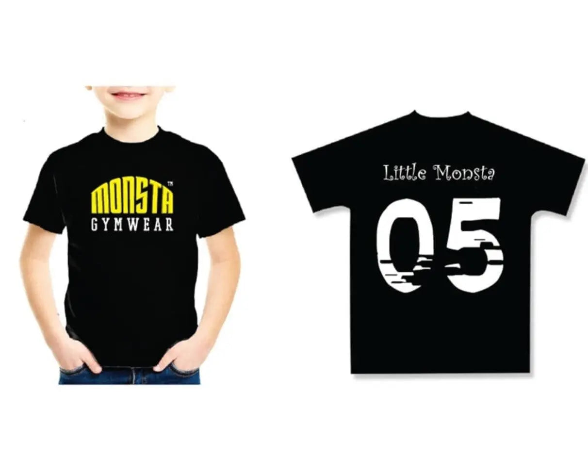 Kids Cotton T-shirt - Monsta My Store