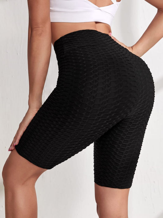 Ladies Gym Shorts - Black Monsta Gymwear