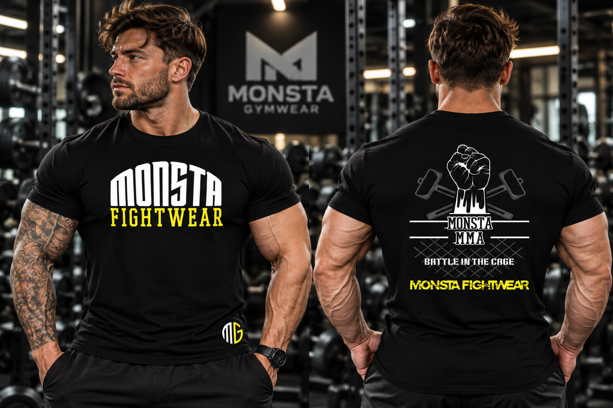 Cotton T-shirt – Monsta Gymwear