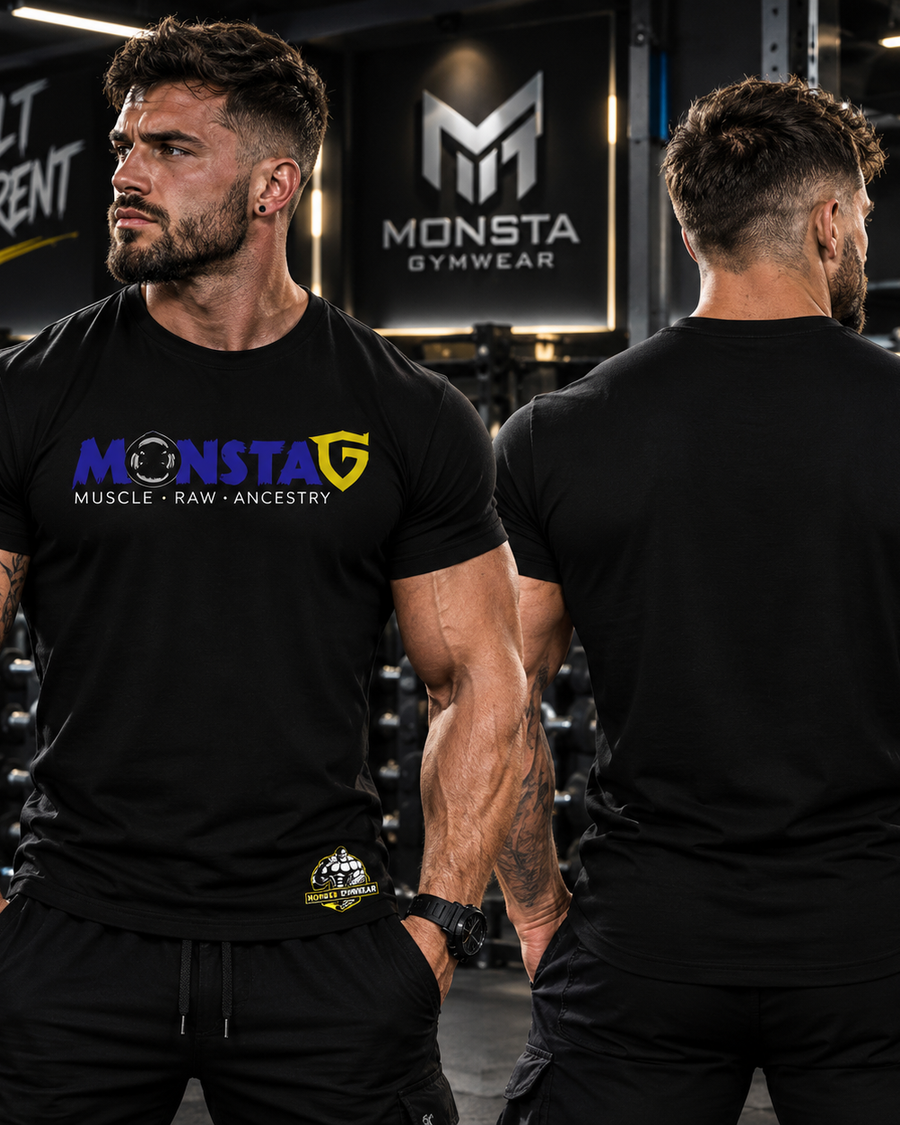 Cotton T-Shirt- MonstaG