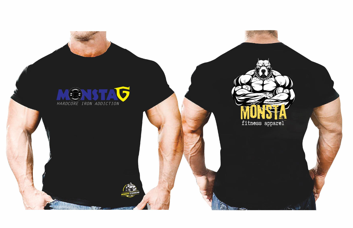 Drifit T-Shirt-Monsta Monsta Gymwear