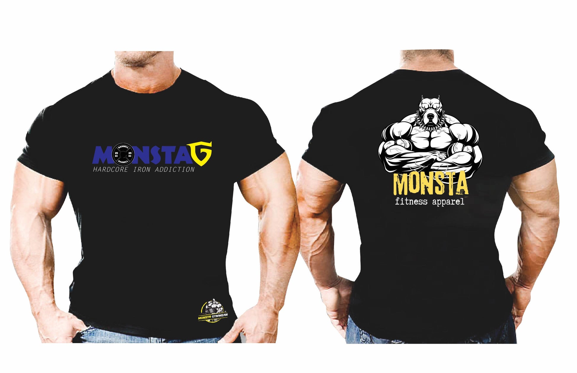 Drifit T-Shirt-Monsta Monsta Gymwear