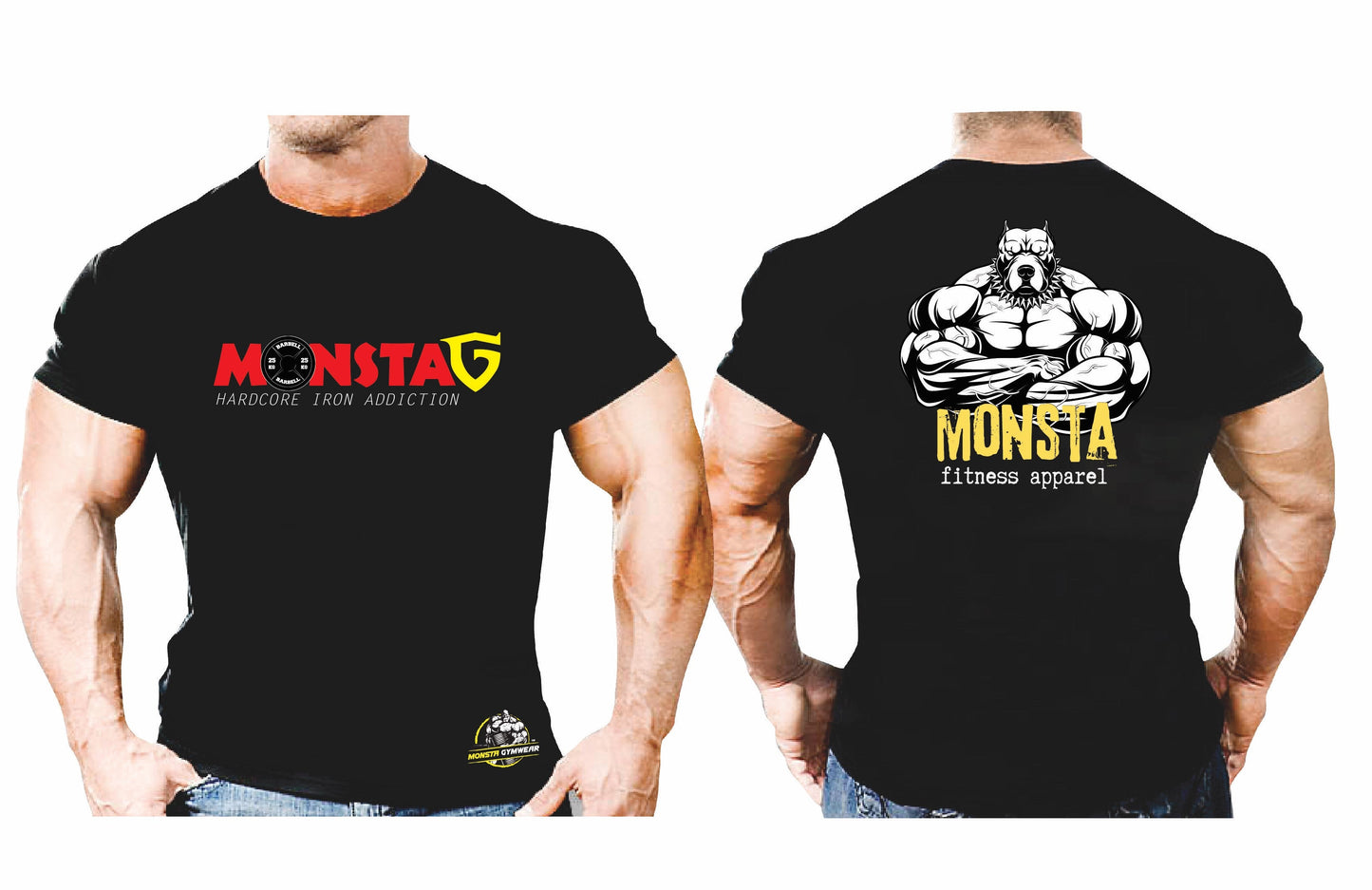 Drifit T-Shirt-Monsta Monsta Gymwear