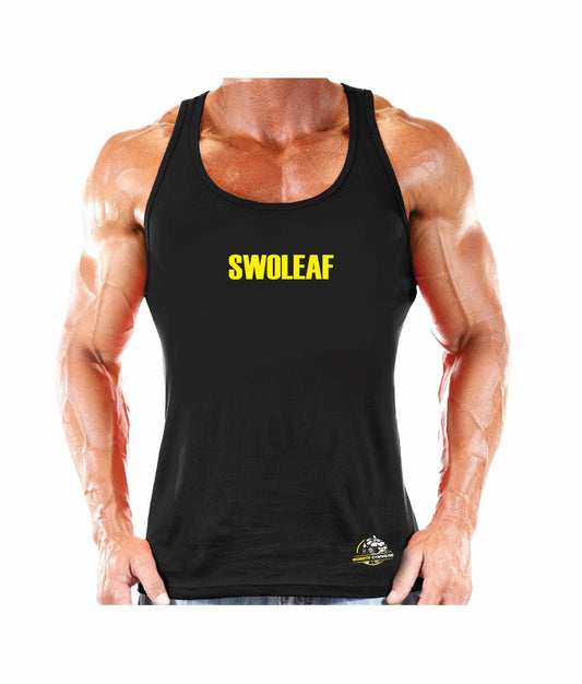 Cotton Swole Leaf Vest Monsta Gymwear