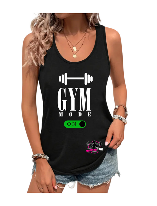 Ladies Vest-Gym Mode Monsta Gymwear