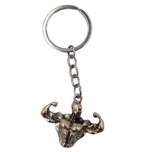Body Builder Keyring Monsta Gymwear