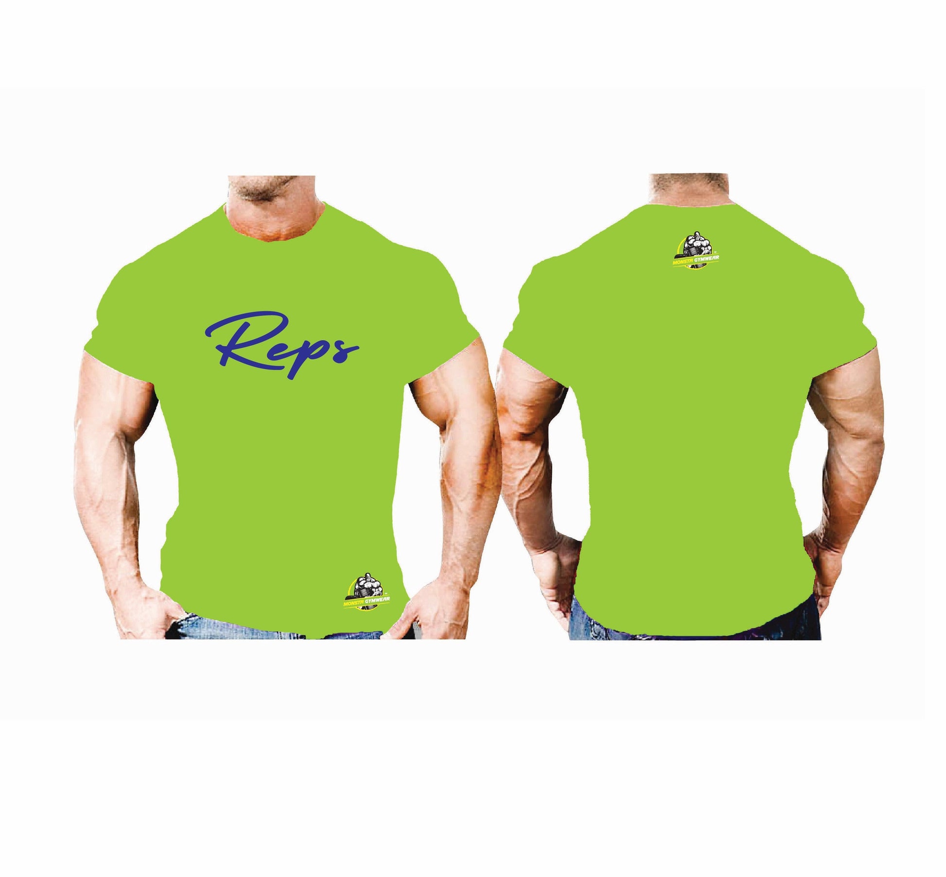 Drifit T-Shirt- Reps Monsta Gymwear