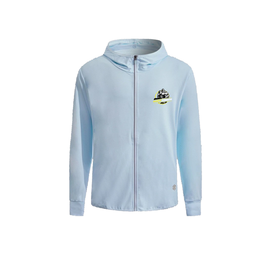 Wind breaker Hoodies - Blue